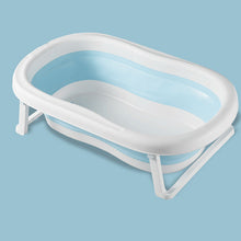 Load image into Gallery viewer, Folding Baby Bath Tub Portable Baby Shower Tubs With Non-slip Cushion Eco-friendly Newborn Bathtub Safe Adjustable Kids Bathtub