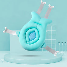 Load image into Gallery viewer, Folding Baby Bath Tub Portable Baby Shower Tubs With Non-slip Cushion Eco-friendly Newborn Bathtub Safe Adjustable Kids Bathtub