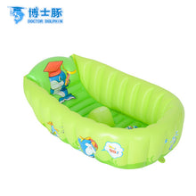 Load image into Gallery viewer, Baby Inflatable Bath Tub PVC Tubs Shower Bath Tub Set Portable Bathtub Children 's Household Small Baby Supplies Products