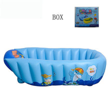 Load image into Gallery viewer, Baby Inflatable Bath Tub PVC Tubs Shower Bath Tub Set Portable Bathtub Children 's Household Small Baby Supplies Products