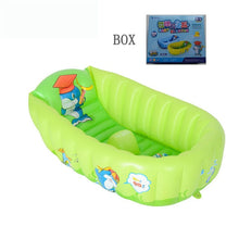 Load image into Gallery viewer, Baby Inflatable Bath Tub PVC Tubs Shower Bath Tub Set Portable Bathtub Children 's Household Small Baby Supplies Products