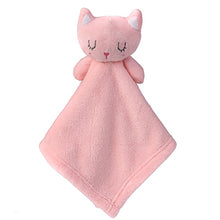 Load image into Gallery viewer, Baby Towels Newborn Rattles Animal Bear/Rabbit Plush Dolls Soft Security Blanket Bed bells Baby Comfort Saliva Towel Baby Toys