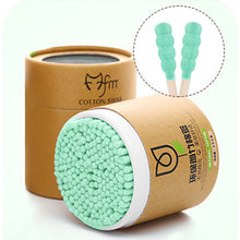 Load image into Gallery viewer, 100/200pcs/Box Bamboo Baby Cotton Swab Wood Sticks Soft Cotton Buds Cleaning of Ears Tampons Cotonete Pampons Health Beauty
