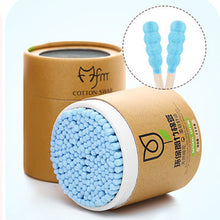 Load image into Gallery viewer, 100/200pcs/Box Bamboo Baby Cotton Swab Wood Sticks Soft Cotton Buds Cleaning of Ears Tampons Cotonete Pampons Health Beauty
