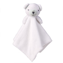 Load image into Gallery viewer, Baby Towels Newborn Rattles Animal Bear/Rabbit Plush Dolls Soft Security Blanket Bed bells Baby Comfort Saliva Towel Baby Toys

